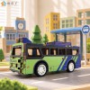 木製拼圖-507號公車 木製拼圖-507號公車